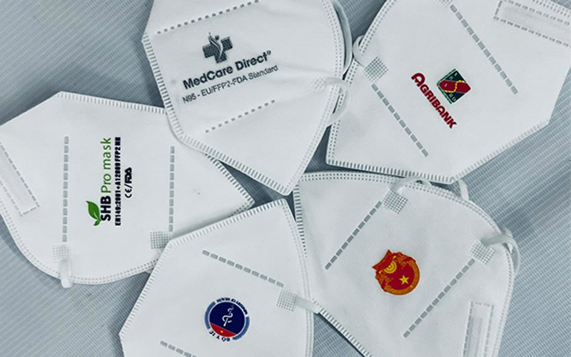 Địa chỉ may in logo khẩu trang Vinh Nghệ An